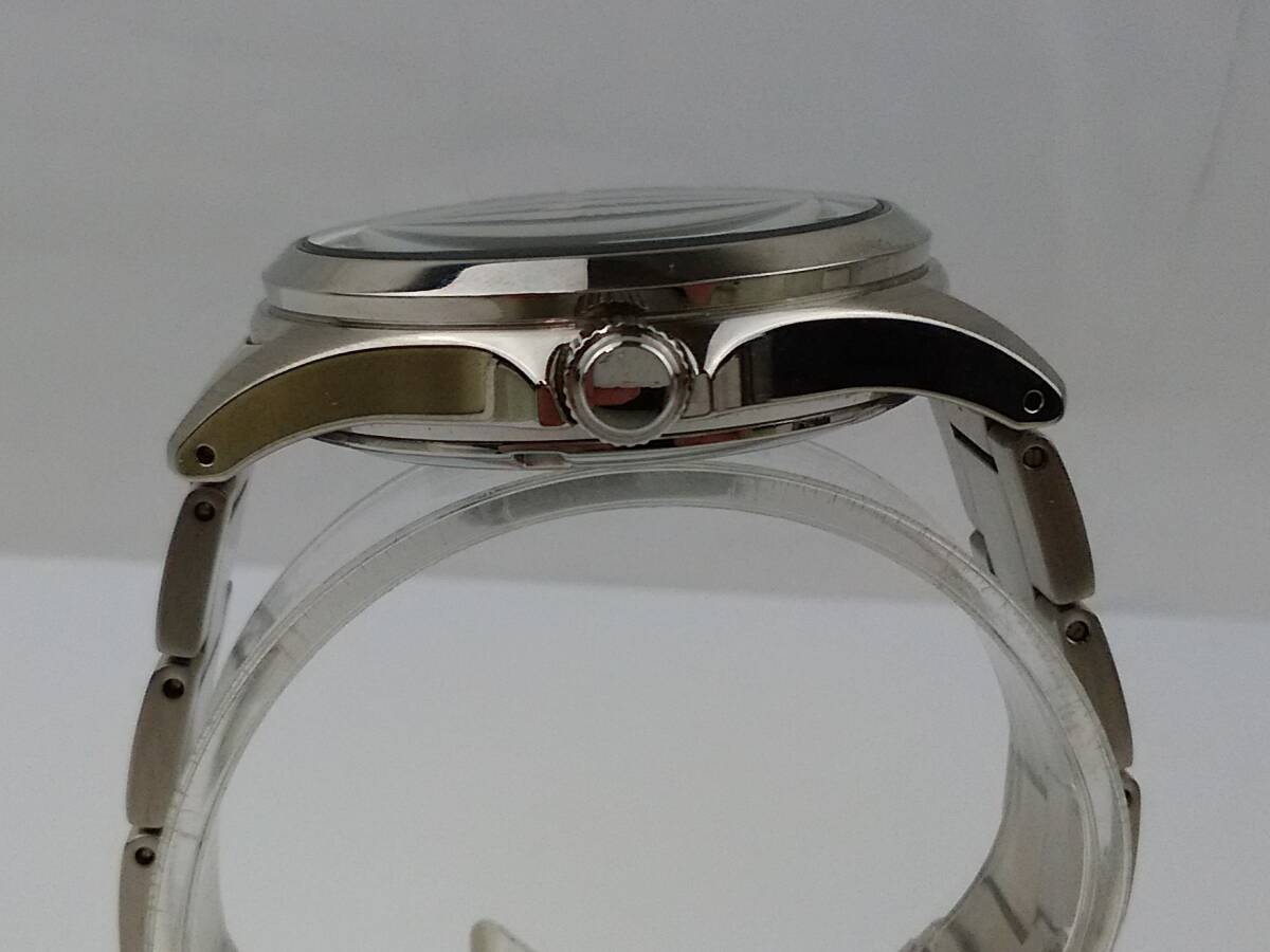 H/SEIKO セイコー TicTAC チックタック 4R35-02R0  自動巻き コマ有 裏蓋スケルトン 腕時計 0419-1の画像4