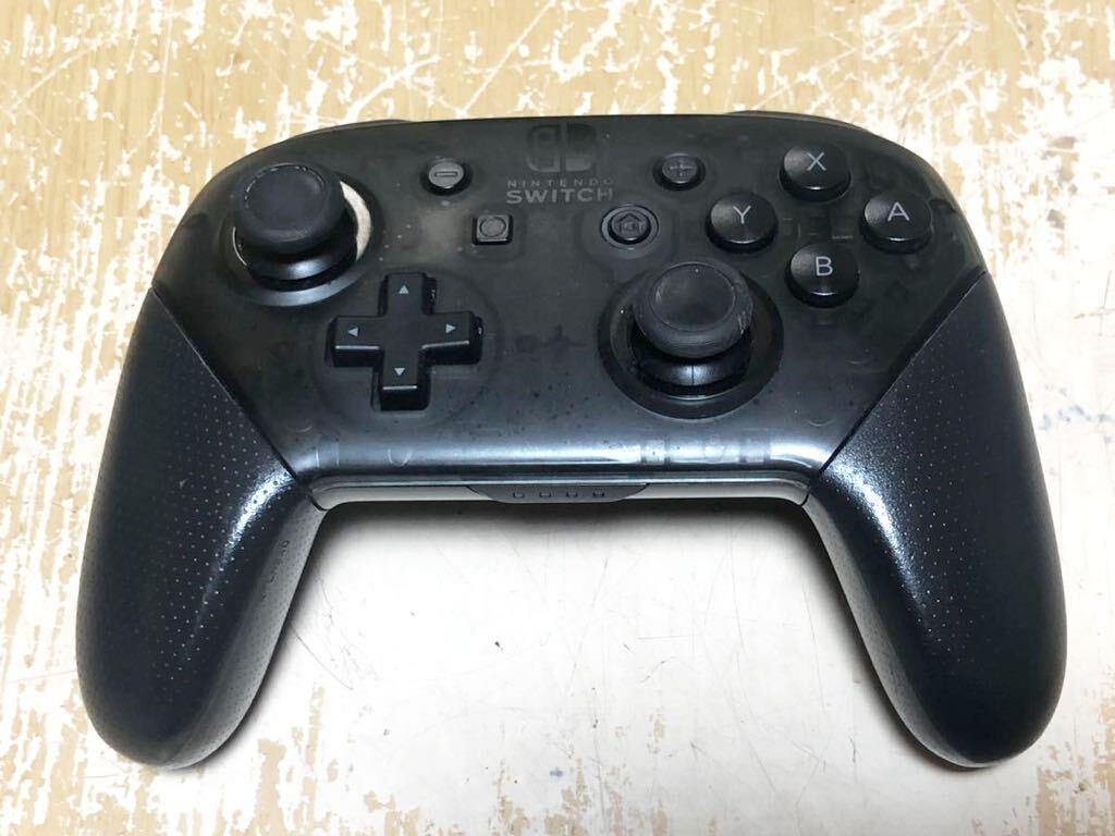 Nintendo Switch Proコントローラー ブラック 黒 HAC-013 任天堂 スイッチ プロコントローラー プロコン 動作確認済み