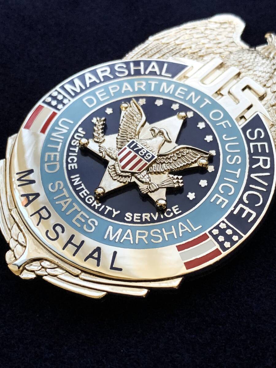 US Marshall pa tea is - -stroke badge replica 