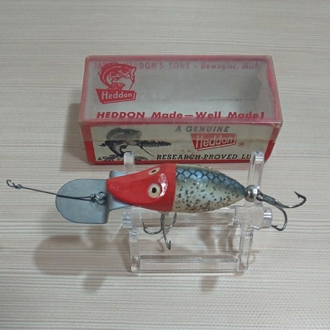 ヘドン タイニーゴーディーパーラント【HEDDON/TINY GO-DEEPER RUNT】レッドボックス No.D-350 RHF オールドヘドン_画像1