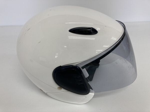 A07-003-0409-117 バイクヘルメット Serio SAFETY HELMETS RE-35 125㏄以下用 半フェイス SGマーク 頭回り60cm Lサイズ 1スタの画像4