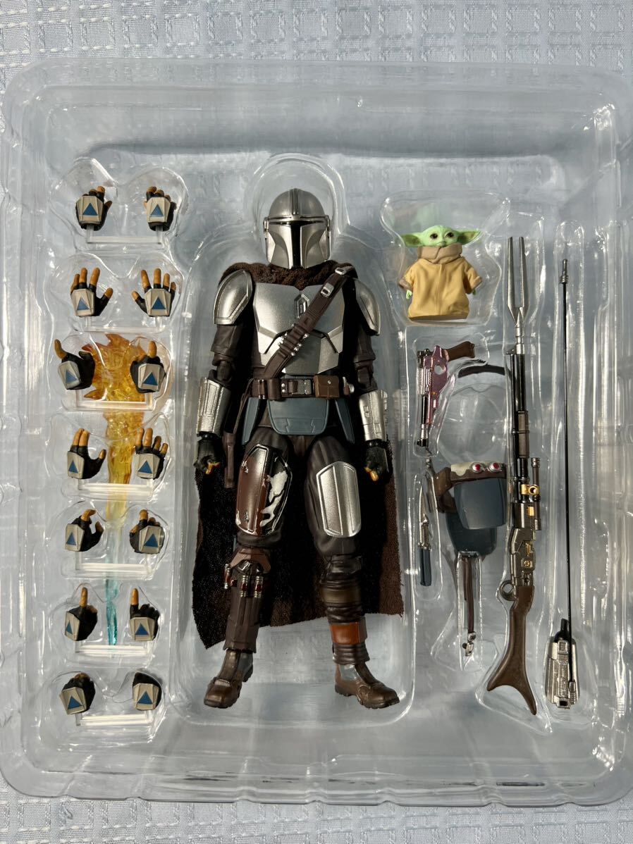 MAFEX MANDALORIAN マンダロリアン アクションフィギュア No.129 スターウォーズ マフェックス メディコム・トイ_画像4