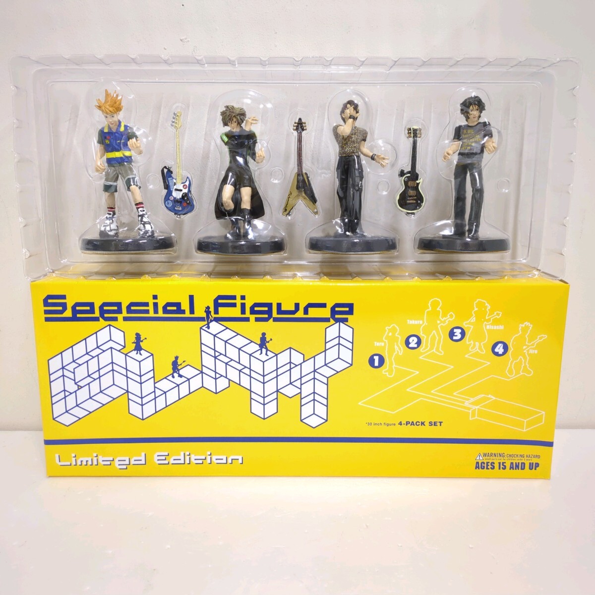 J-11■１円〜未開封品 GLAY SUPER FIGURE/GLAY SPECIAL FIGURE/GLAY SPECIAL FIGURE Limited Edition 3点まとめセット グレイ フィギュアの画像2