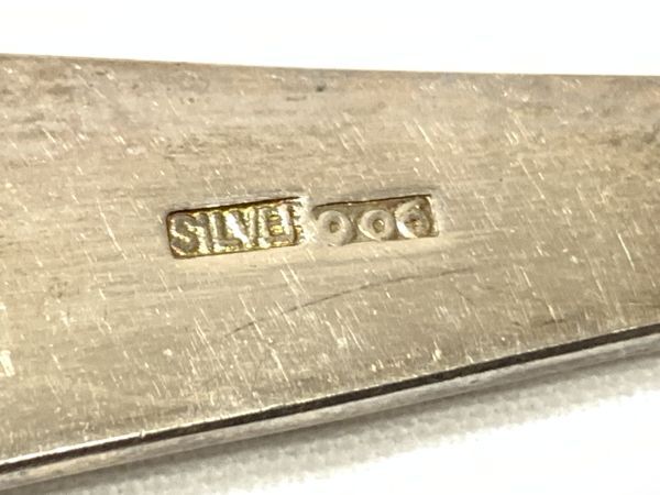 刻印有 銀製 SILVER950 他 銀製品 まとめてセット 総重量約195.7g スプーン シルバー 銀食器 カトラリー 時代 アンティーク_画像7