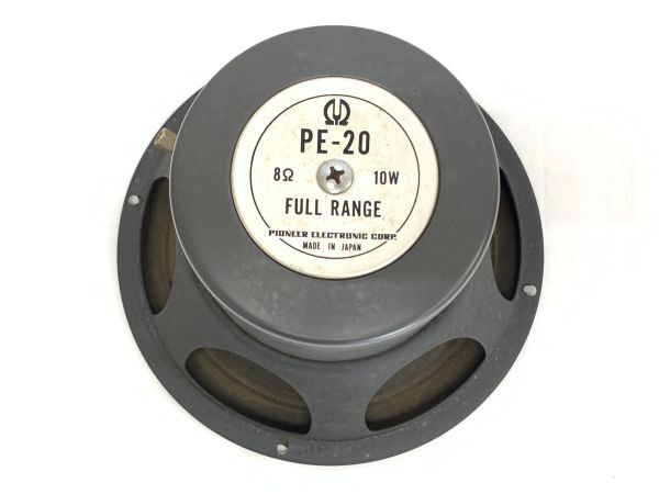 箱入 Pioneer パイオニア フルレンジ スピーカー PE-20 当時物 レトロの画像4