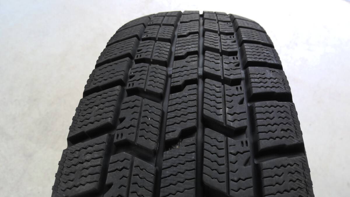 ☆★165/65R14 スタッドレス GOODYEAR ICENAVI7 22年製造 4本セット 中古品★☆の画像2