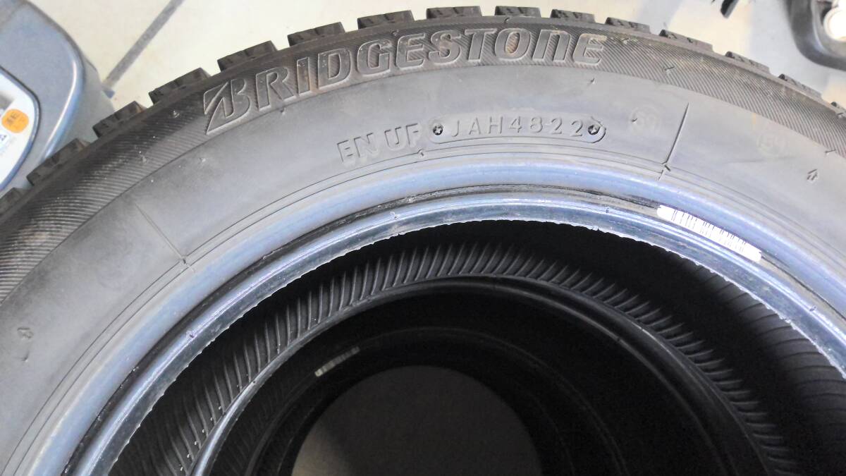 ☆★155/65R13 スタッドレス BRIDGESTONE ICEPARTNER2 22年製造 4本セット 中古品★☆の画像5