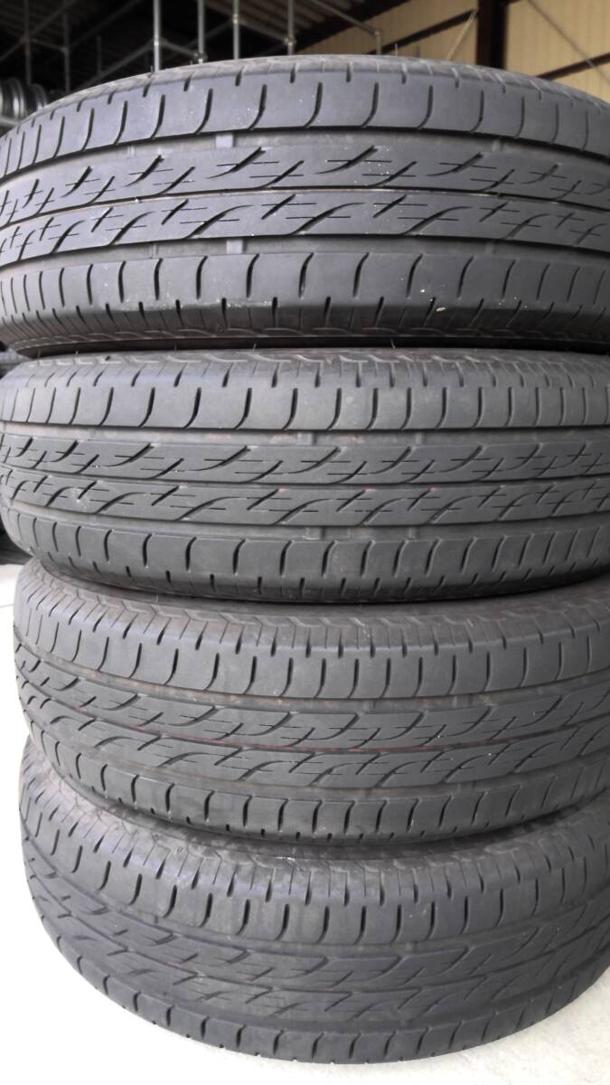 ☆★155/65R14　BRIDGESTONE　NEXTRY　22年製造　4本セット　中古品★☆_画像1