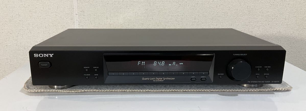 SONY FM AMチューナー　ST-SE570 受信確認済　美品_画像2