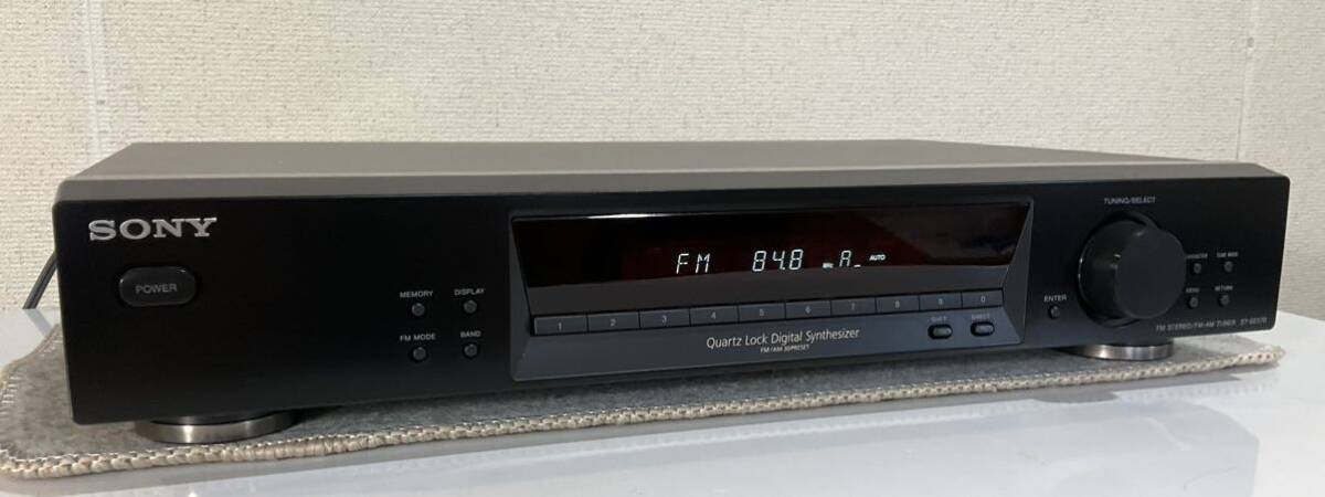 SONY FM AMチューナー ST-SE570 受信確認済 美品の画像1