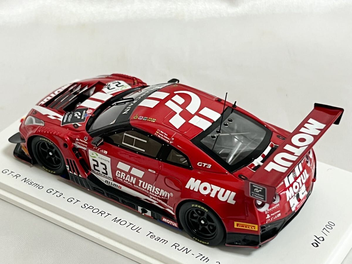 Spark 1/43 ニッサン GT-R Nismo GT3 GT Sport Motul Team RJN Spark 1/43 ニッサン GT-R Nismo GT3 GT Sport Motul Team RJN