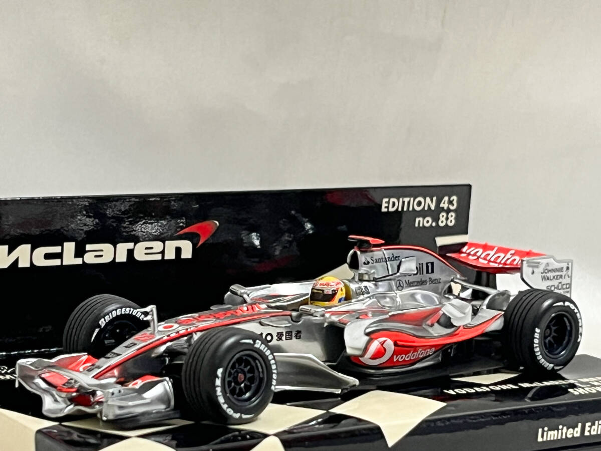 ミニチャンプス 1/43 ボーダフォン マクラーレン メルセデス F1 ミニチャンプス 1/43 ボーダフォン マクラーレン メルセデス F1