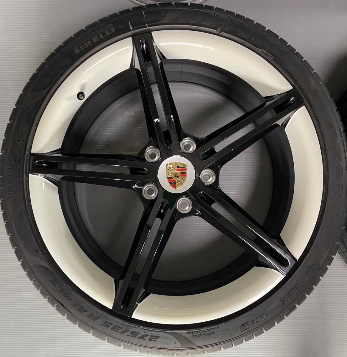 PORSCHE FORGED 9J1 ポルシェ タイカン ターボS 21インチ ポルシェ 971 パナメーラ ターボ TAYCAN PIRELLI_画像4