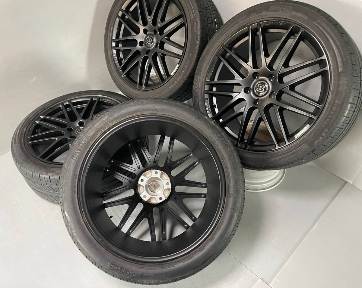 BRABUS Monoblock Gクラス Y FORGED 22インチ 4本セットベンツ W463 G65 G350 G500 G55 G63 PIRELLI 295/40R22 2020/22年製_画像6