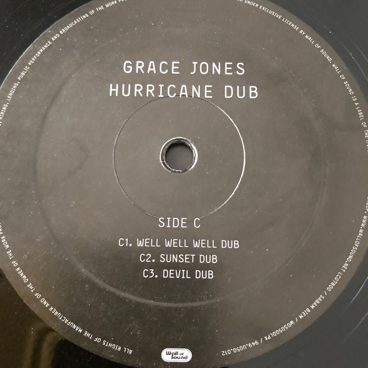 Grace Jones - Hurricane dub 2LP レコードの画像6