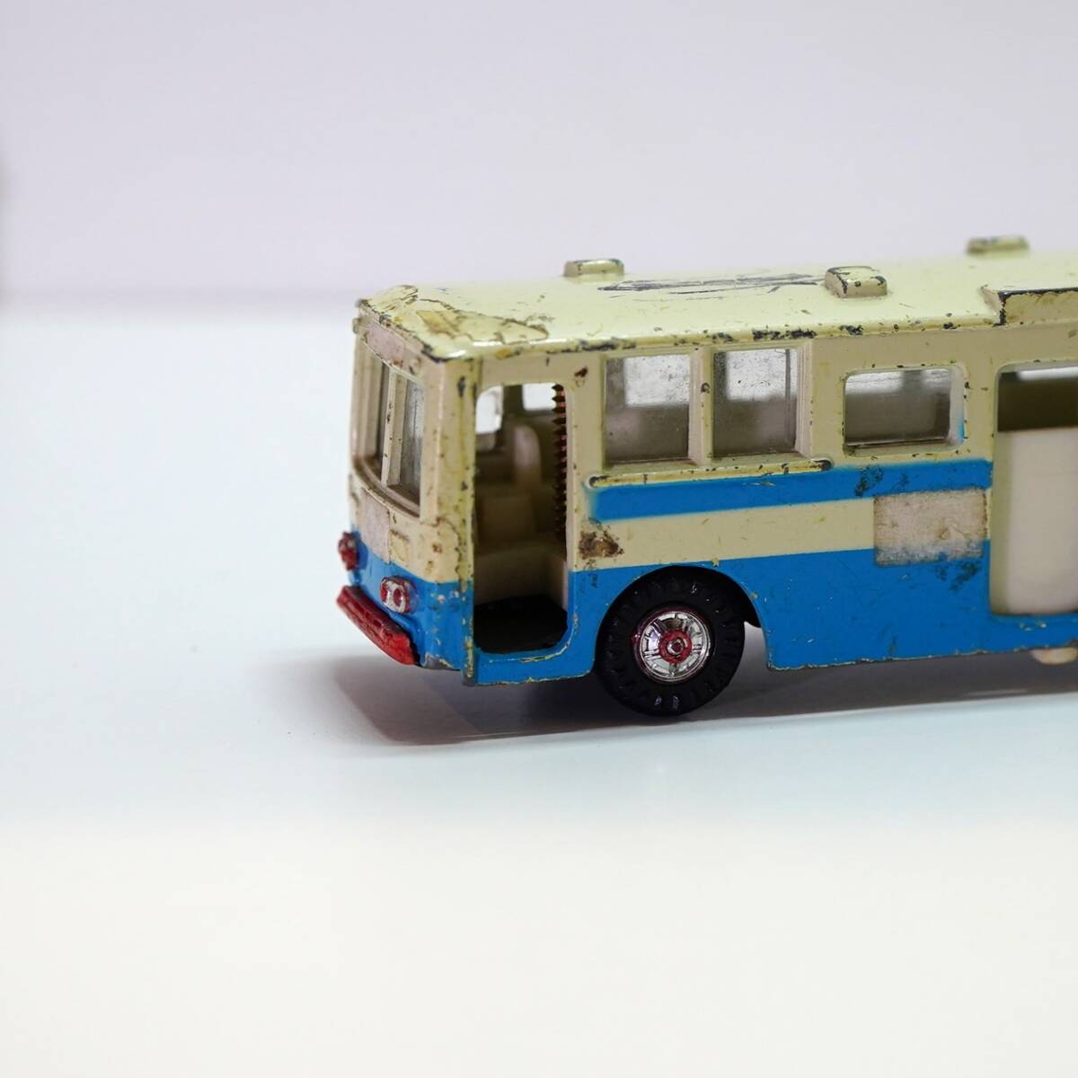 YONEZAWA 米澤玩具 2台 まとめて ダイヤペット 都バス 一般乗合バス ようちえんバス 中古品 YW122の画像7