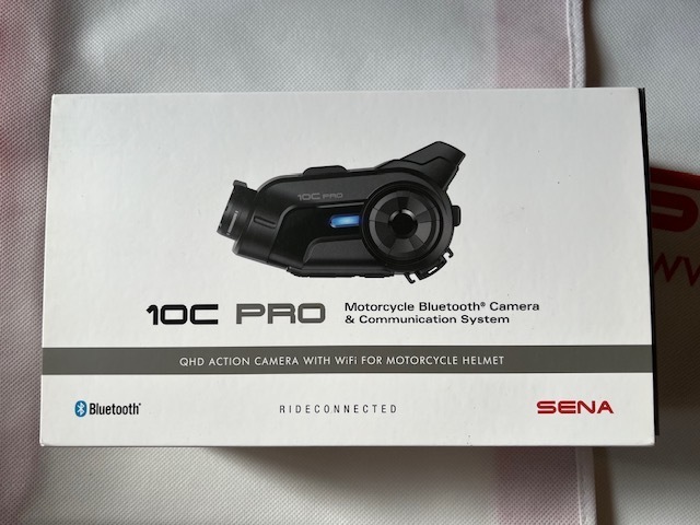 ☆新品未使用☆ SENA セナ 10C PRO インターコム ヘッドセット カメラ付 FMラジオ バイク オートバイ 10C-PRO-01 北米正規品●並行輸入品_画像1