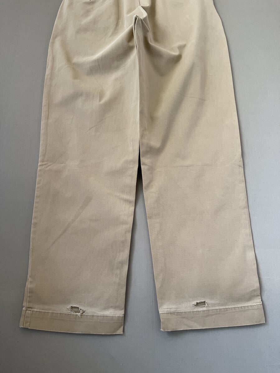 928 ヴィンテージ POLO RALPH LAUREN POLO CHINO PHILIP PANT ラルフローレン チノパン サイズ 36 実寸参照の画像7