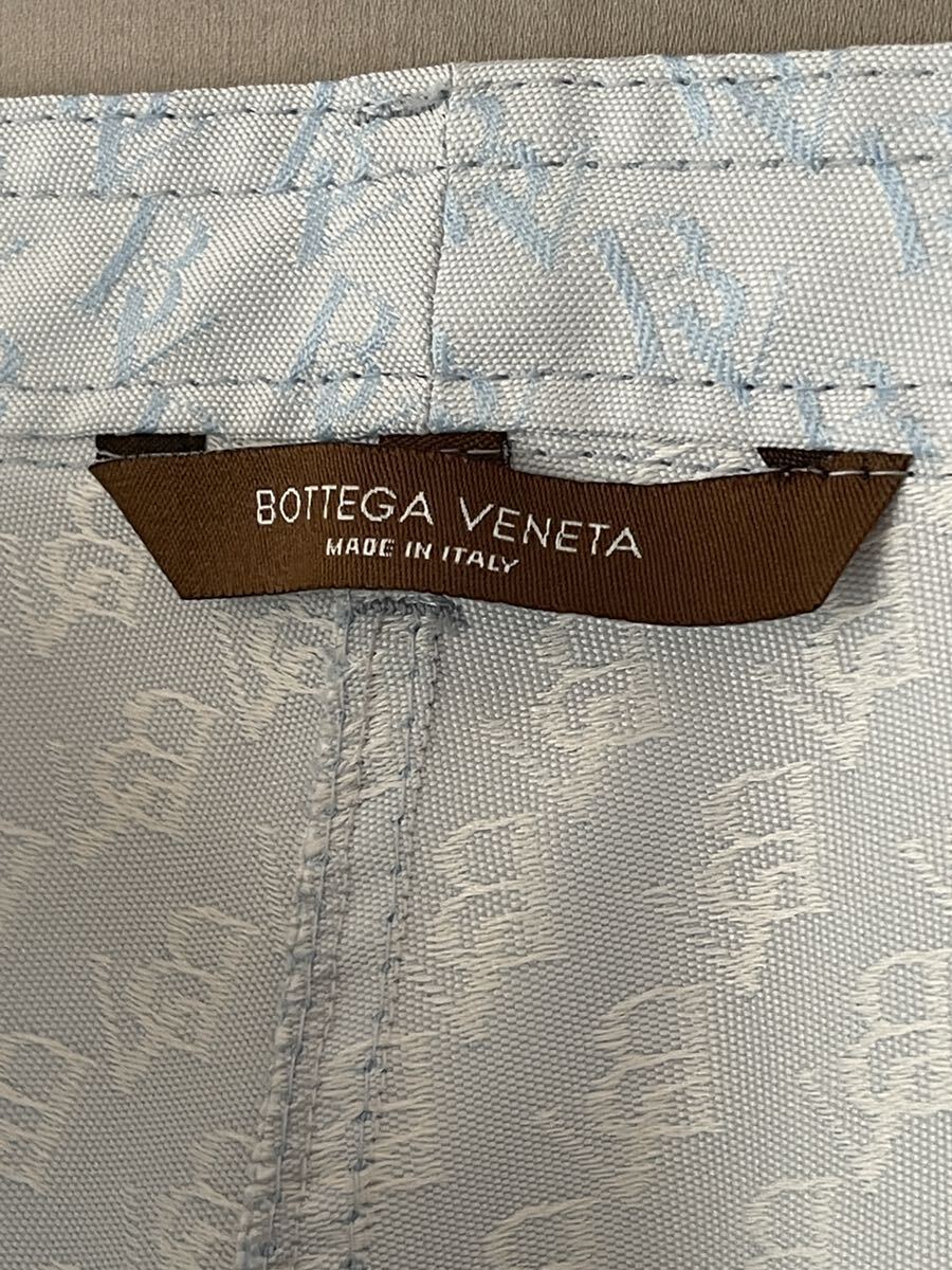 209 イタリー製 BOTTEGA VENETA ボッテガ・ヴェネタ 薄手 シグネチャー テーパード パンツ サイズ 42 実寸参照_画像2