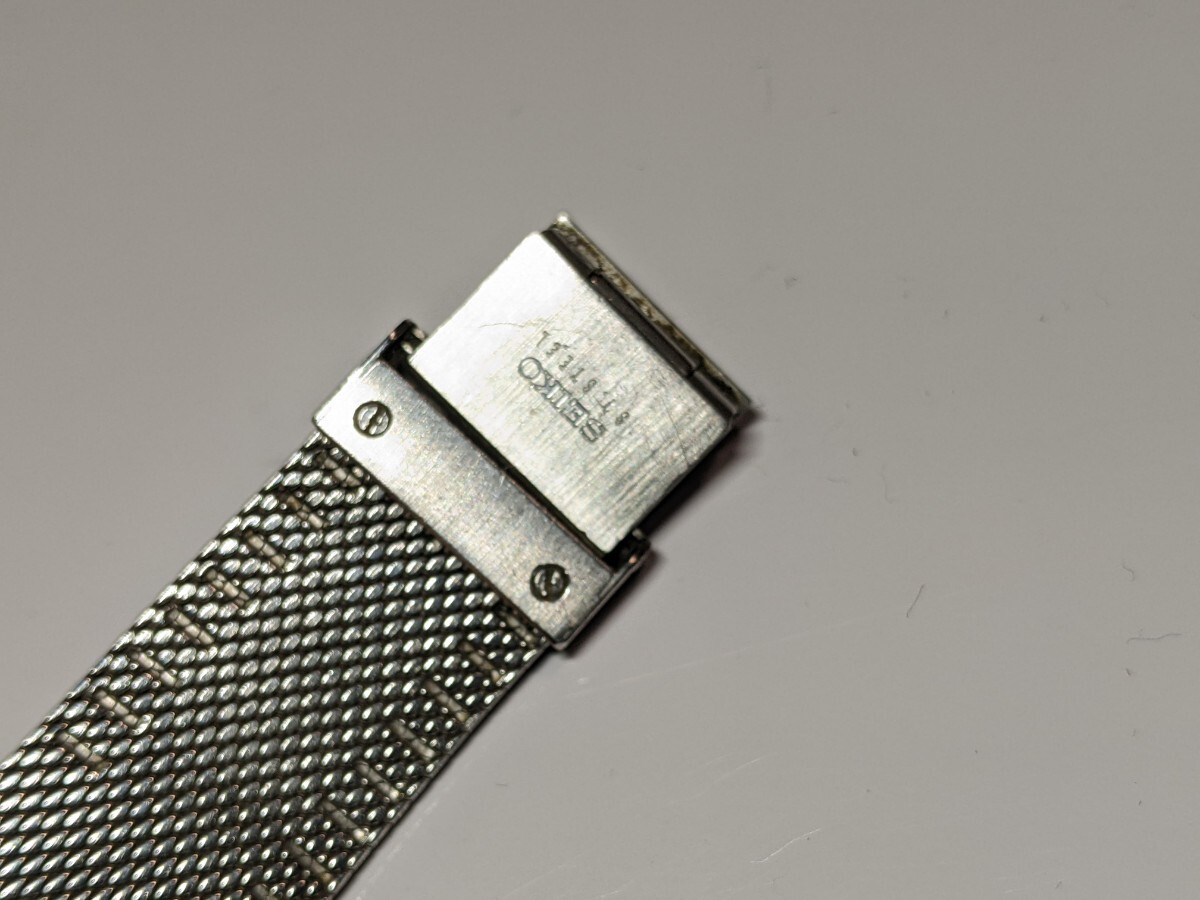 訳ありベルト切れ 稼働品 電池交換済み SEIKO CREDOR セイコー クレドール 5930-5000 メンズ 腕時計 クオーツ _画像7