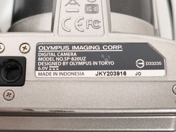 オリンパス OLYMPUS STYLUS SP-820UZ LENS 40× WIDE OPTICAL ZOOM ED 4.0-160.0mm 1:3.4-5.7 デジタルカメラ【中古】5713Gの画像10