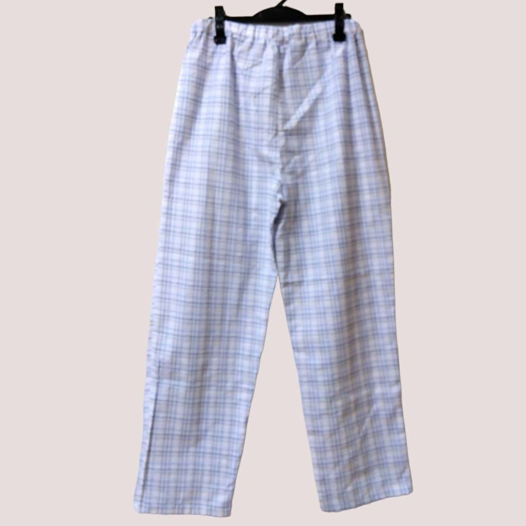 【新品 匿名配送】 3L 綿混 メンズ パジャマ ルームウェア シャツ パンツ 上下セット 大きいサイズ_画像4