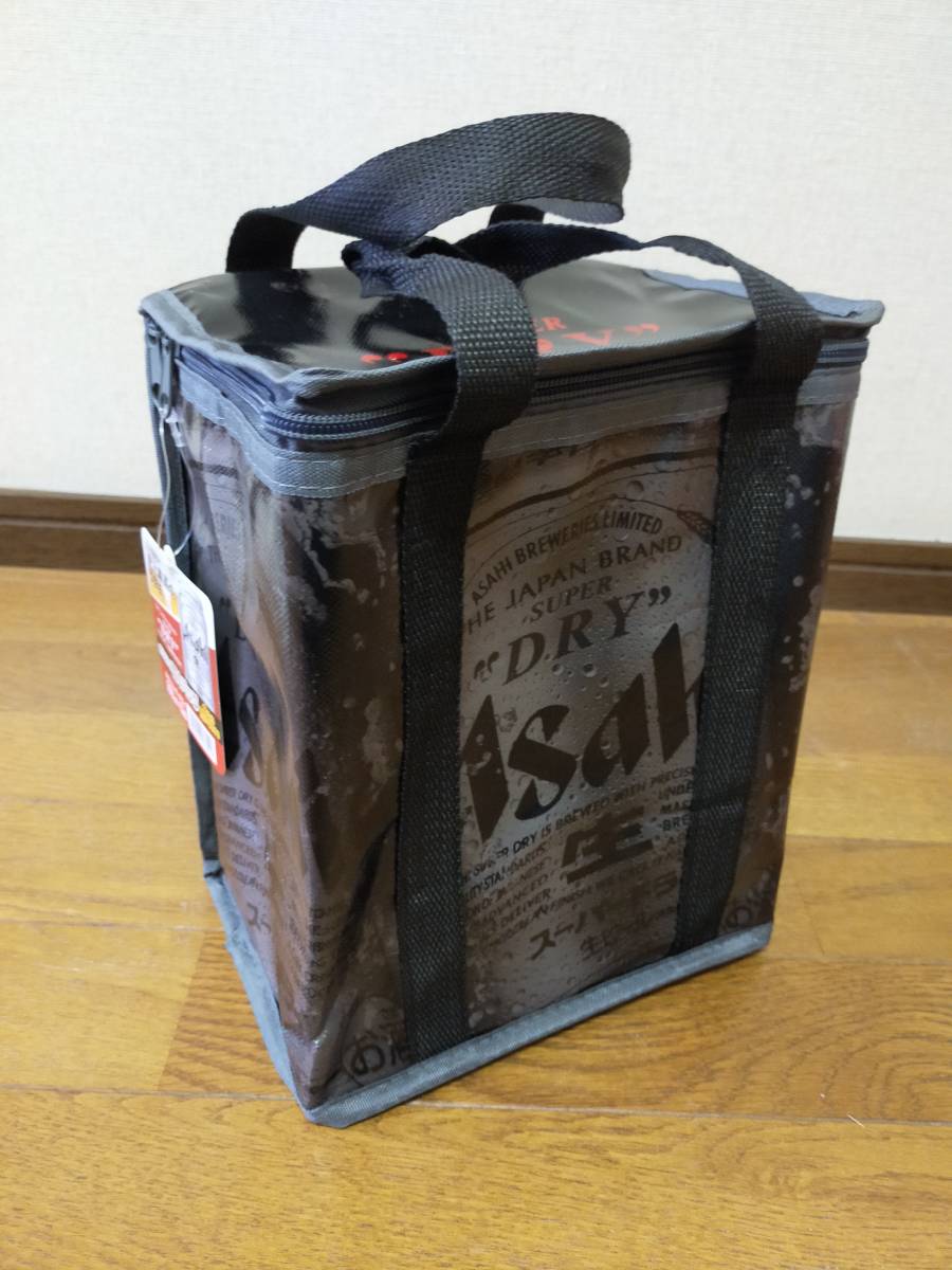 即決 アサヒ スーパードライ オリジナル保冷バッグ  黒 350ｍｌ×12缶用 ⑪の画像1