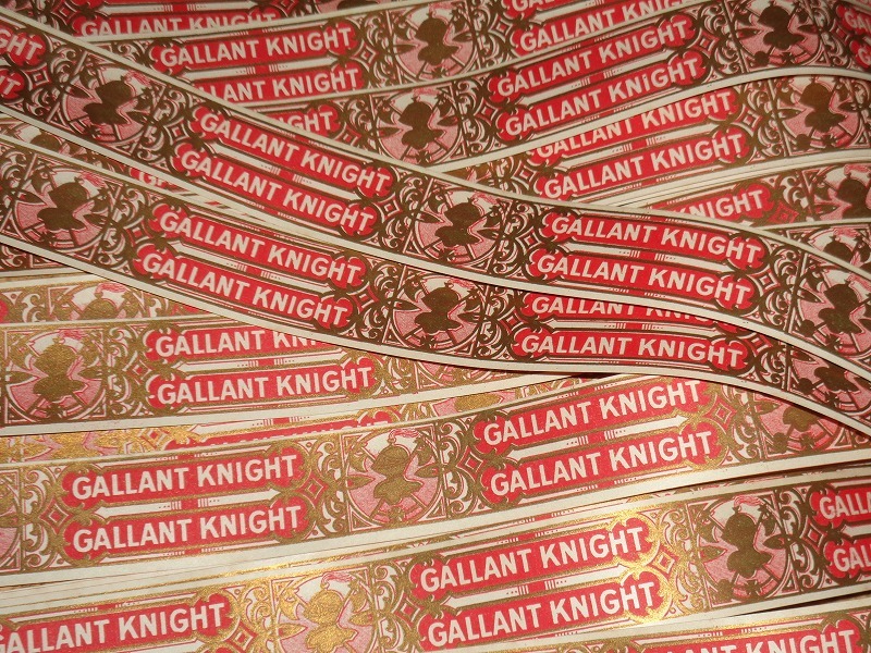 シガーボックス  Trim  ラベル Gallant Knight   30枚 の画像1