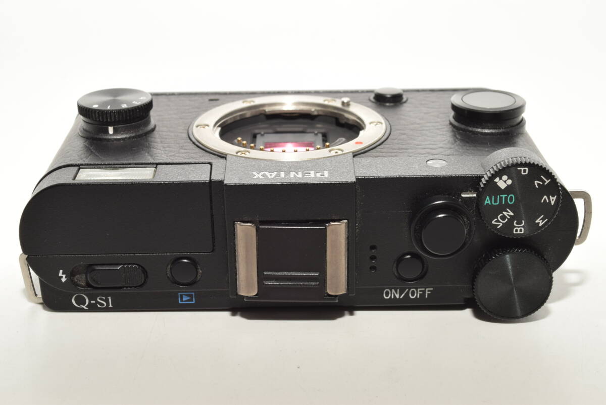 [3208 Schott!] PENTAX mirrorless single-lens Q-S1 body black #6919