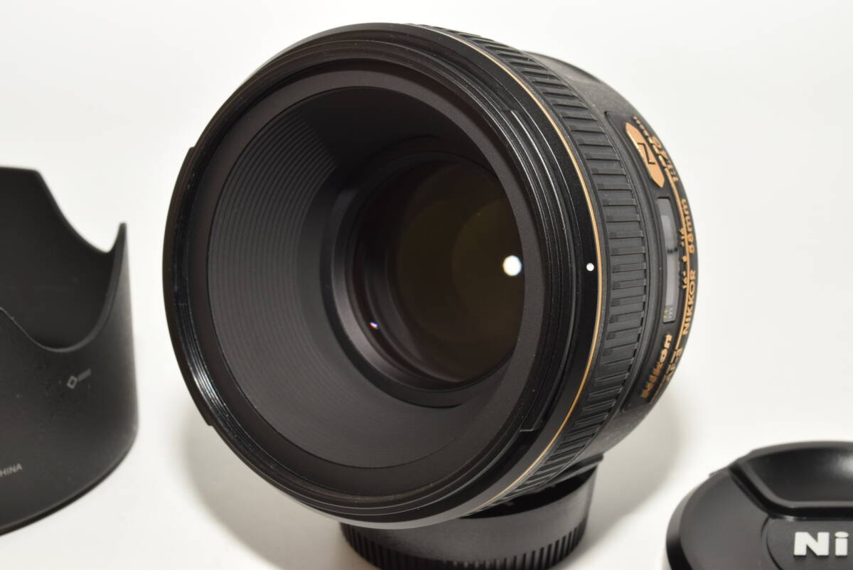 【特上品】 Nikon 単焦点レンズ AF-S NIKKOR 58mm f/1.4G Fマウント フルサイズ対応　#6980_画像2