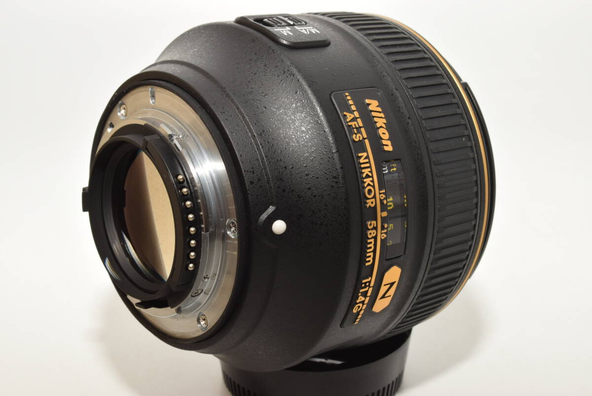 【特上品】 Nikon 単焦点レンズ AF-S NIKKOR 58mm f/1.4G Fマウント フルサイズ対応　#6980_画像3
