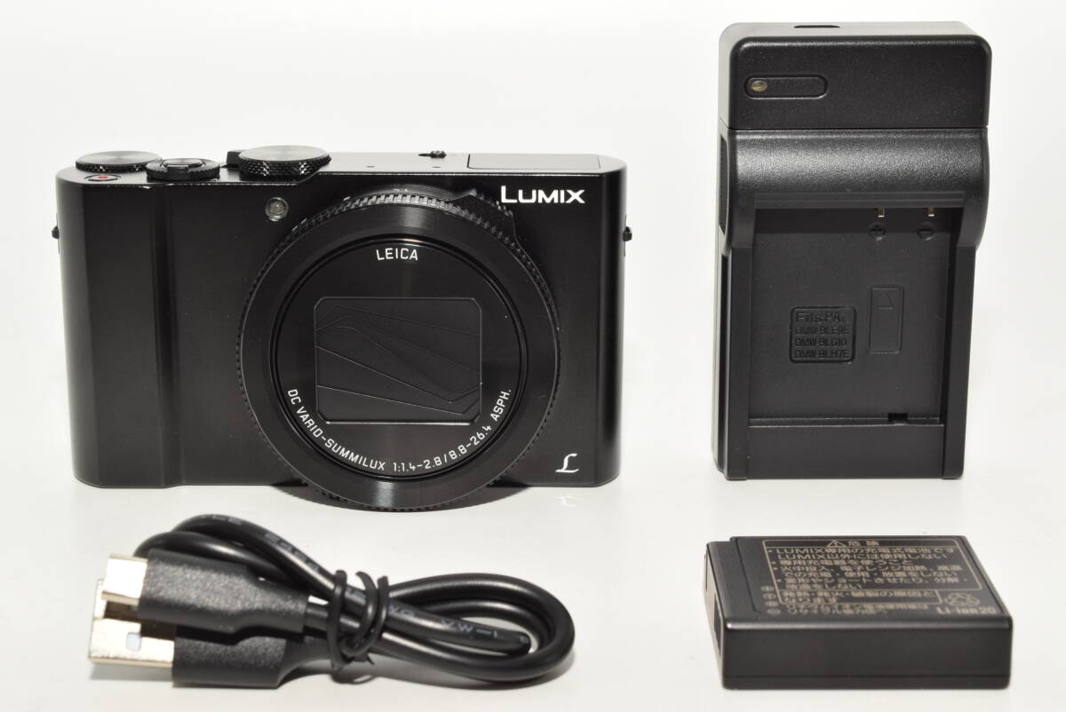 【極上品】 パナソニック コンパクトデジタルカメラ ルミックス LX9 ブラック DMC-LX9-K　#7007_画像1