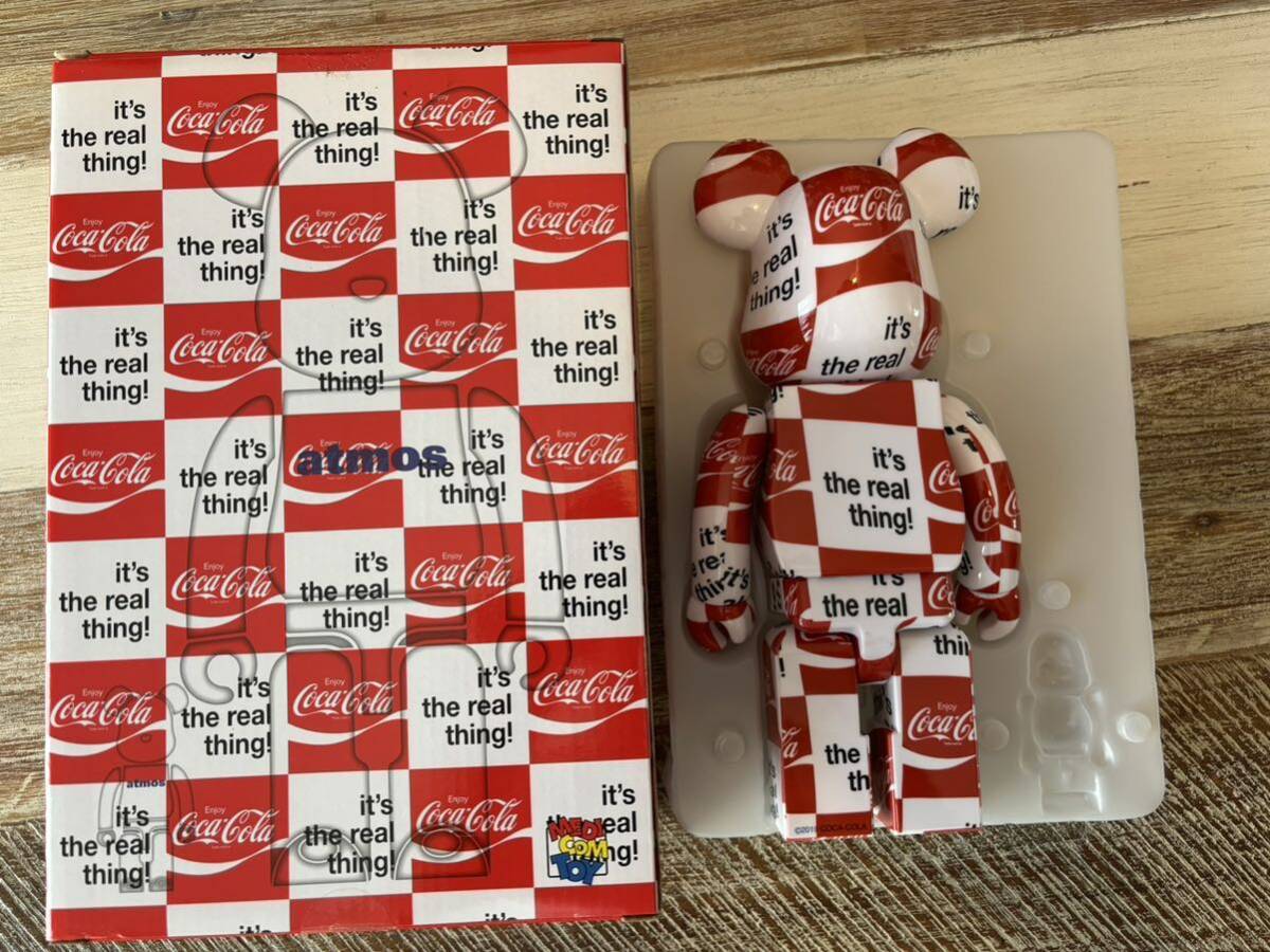 ☆400%のみ☆atmos × Coca-Cola CHECKERBOARD ベアブリック/BE ☆400%のみ☆atmos × Coca-Cola CHECKERBOARD ベアブリック/BE