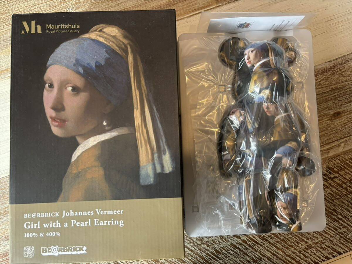 Medicom Johannes Vermeer Girl With A Pearl Earring 100% 400 Medicom Johannes Vermeer Girl With A Pearl Earring 100% 400