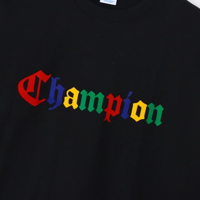 MO/ Champion （チャンピオン）ショートスリーブTシャツ 24SS ブラック Mサイズ C3-Z331_画像2