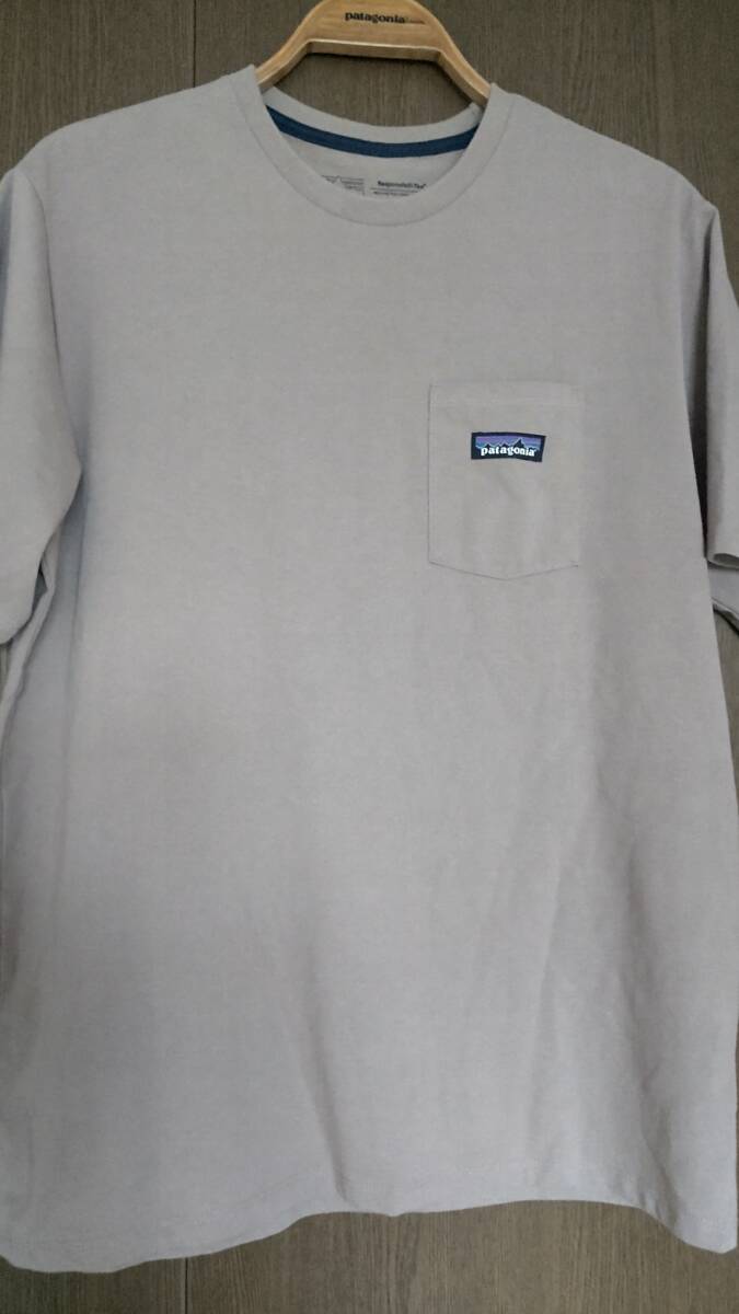 【売切り】パタゴニア コットン・ポリ・レスポンシビリティ・ポケット・Tシャツ メンズM PATN 美品 格安出品の画像2