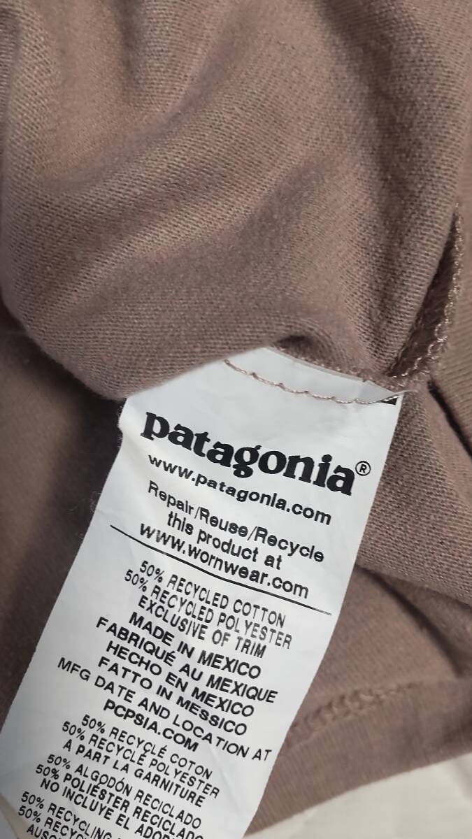 【売切り】パタゴニア コットン・ポリ・レスポンシビリティ・ポケット・Tシャツ メンズM PATN 美品 格安出品の画像7