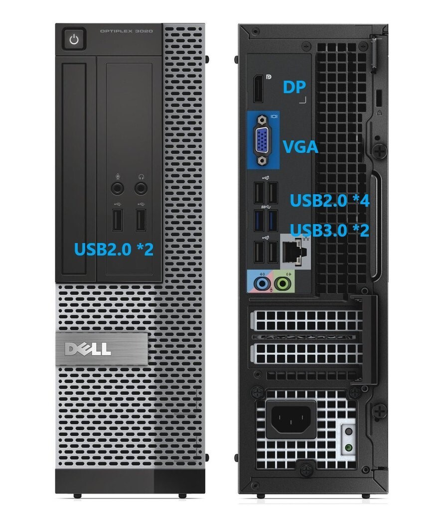 驚速小型 省スペースPC i5-4570 2.9G x4/メモリ8GB■SSD240GB Windows11/Office2021 Pro/USB3.0/追加 無線 DELL OPTIPLEX 3020 SFF 8Bの画像3