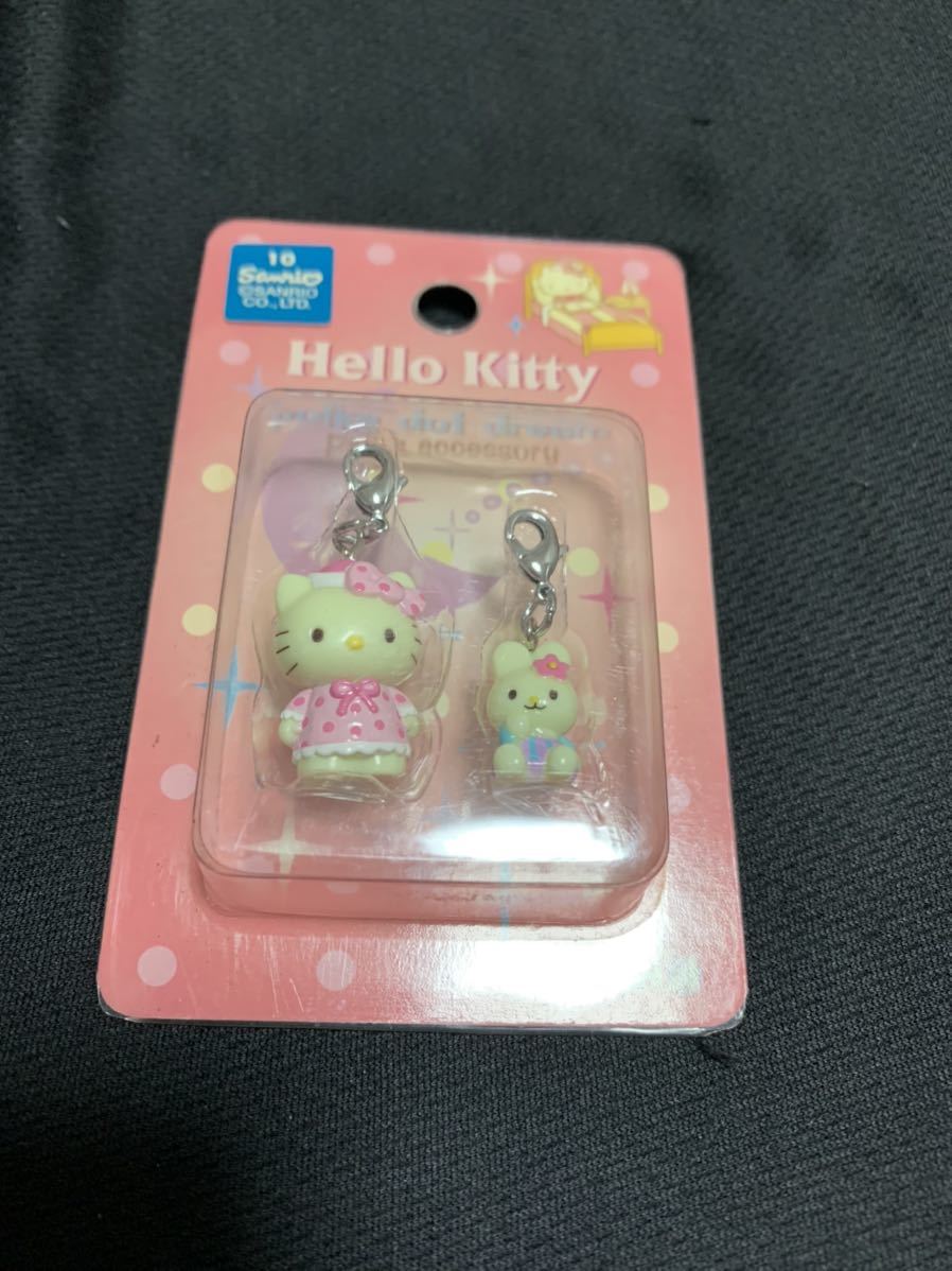 Hello Kitty polka dotdreamファスナーマスコットの画像1