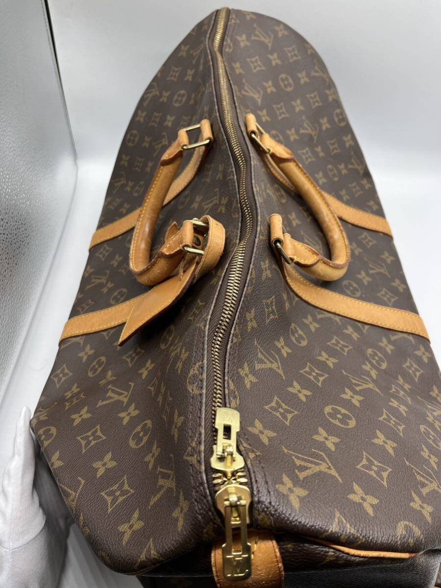 【1円〜】ルイ・ヴィトン LOUIS VUITTON キーポル55モノグラム ボストンバッグ の画像4