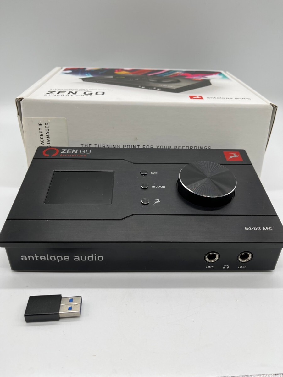 【美品】ANTELOPE AUDIO ( アンテロープオーディオ ) / Zen Go Synergy Core USBオーディオインターフェイスの画像1