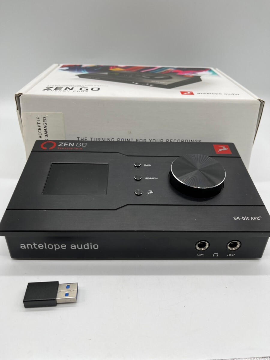 【美品】ANTELOPE AUDIO ( アンテロープオーディオ ) / Zen Go Synergy Core USBオーディオインターフェイスの画像3