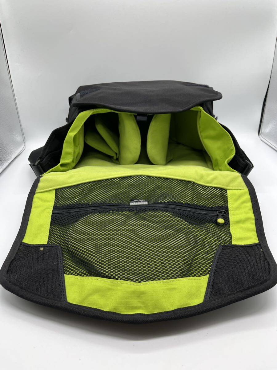 【1円〜】CRUMPLER the seven million dollar home クランプラー7ミリオンダラーホーム　ブラック/グリーン カメラバック _画像7