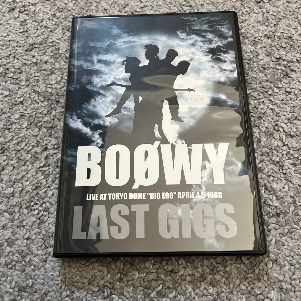 BOOWY LAST GIGS DVD LIVE AT TOKYO DOME APRIL4,5 1988ボウイ 氷室京介 布袋寅泰