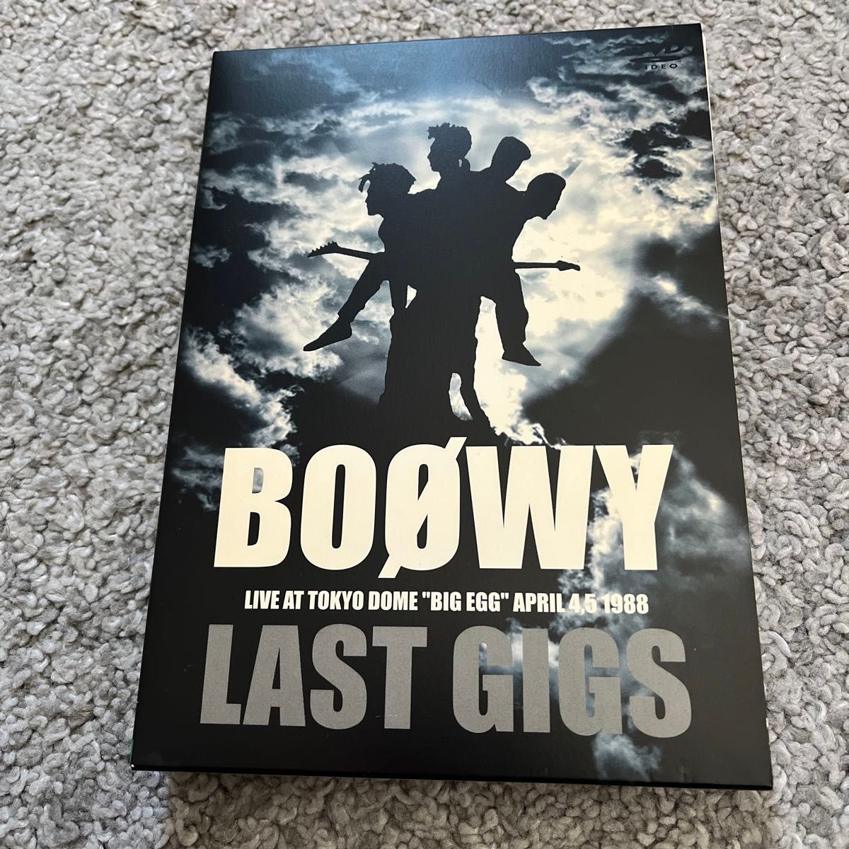 BOOWY LAST GIGS DVD LIVE AT TOKYO DOME APRIL4,5 1988ボウイ 氷室京介 布袋寅泰