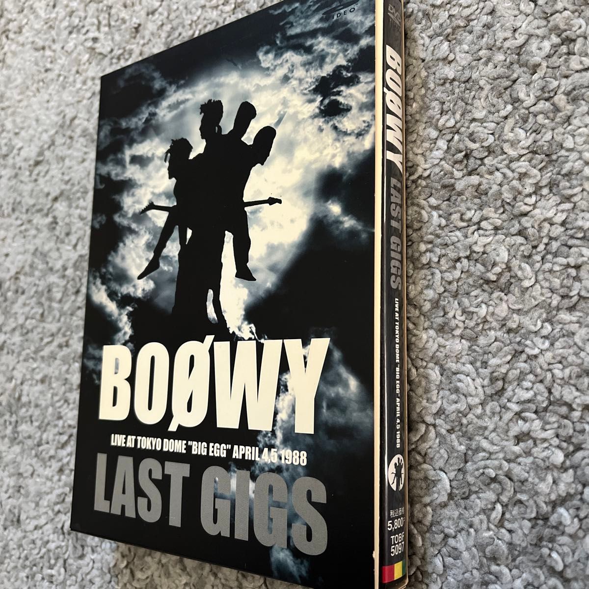 BOOWY LAST GIGS DVD LIVE AT TOKYO DOME APRIL4 5 1988ボウイ BOOWY LAST GIGS DVD LIVE AT TOKYO DOME APRIL4 5 1988ボウイ