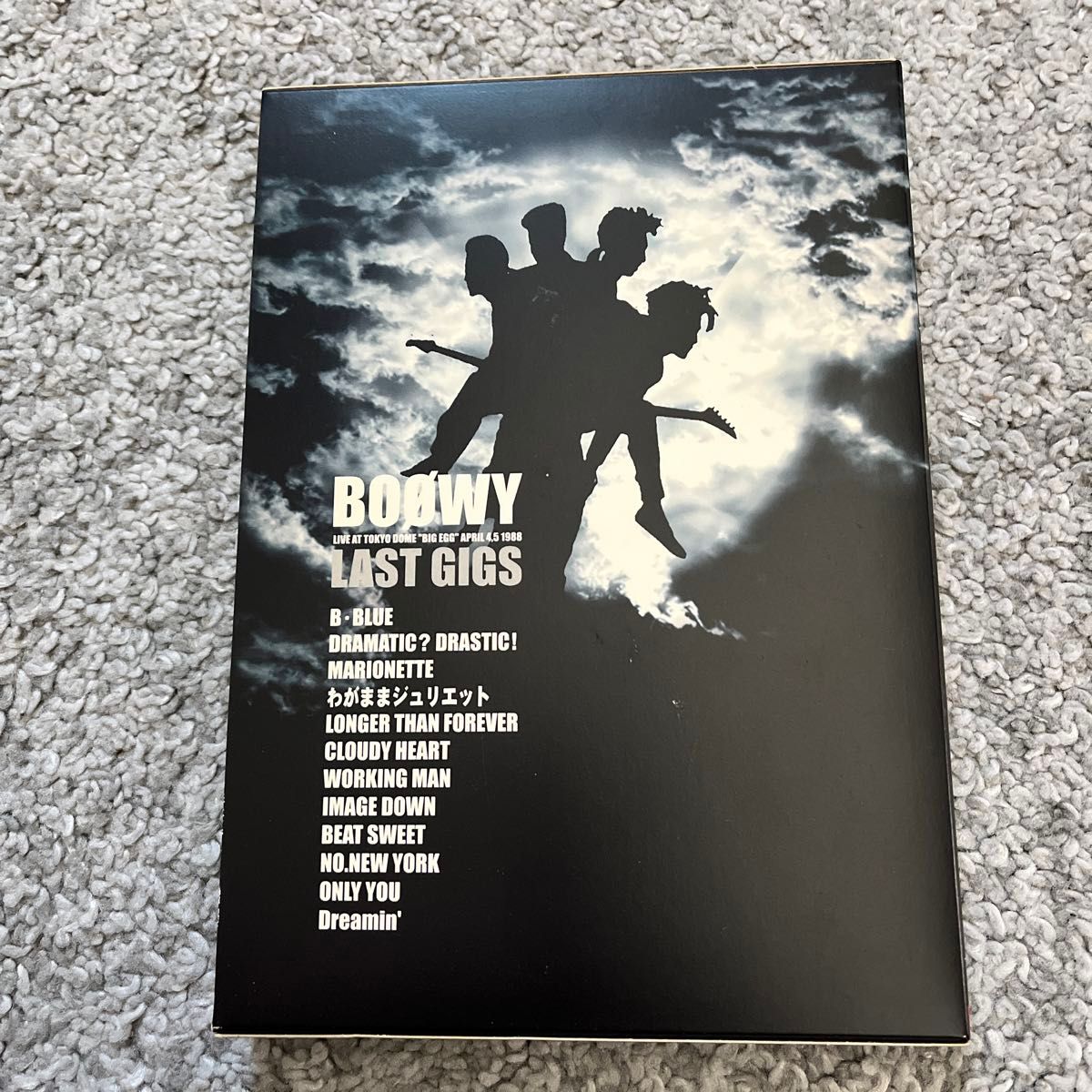 BOOWY LAST GIGS DVD LIVE AT TOKYO DOME APRIL4 5 1988ボウイ BOOWY LAST GIGS DVD LIVE AT TOKYO DOME APRIL4 5 1988ボウイ
