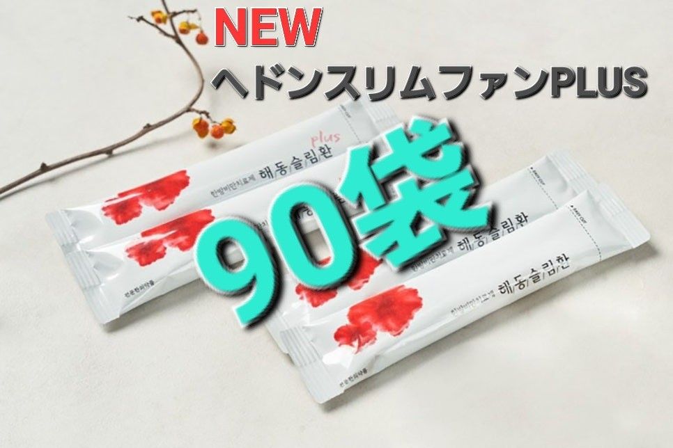 NEWヘドンスリムファンPLUS 90袋  ダイエット サプリ