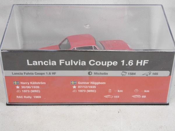 §ミニカー　デアゴスティーニ ラリーカーコレクション＃33　 1/43 Lancia Fulvia Coupe 1.6 HF RAC 1969 ランチア フルビア クーペ_画像3
