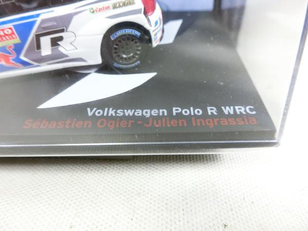 §ミニカー　デアゴスティーニ ラリーカーコレクション＃91　1/43　Volkswagen　Polo　R　WRC　2014　フォルクスワーゲン　ポロ_画像2